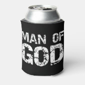 はっきりしたキリスト教引用文男性へ信仰ことわざギフトマン 缶クーラー (缶裏面)