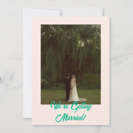 はっきりしたクラシック西シンプルモダン結婚 招待状