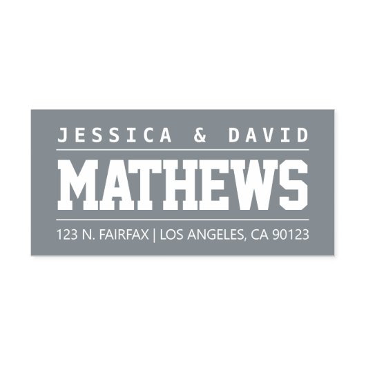 はっきりしたクリエイティブスタイリッシュ セルフインキングスタンプ (デザイン)