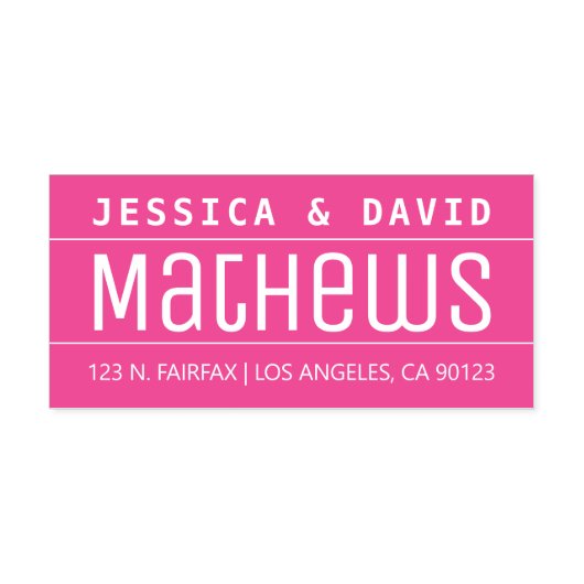 はっきりしたクリエイティブスタイリッシュ セルフインキングスタンプ (デザイン)