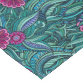 はっきりしたコンテンポラリーフローラ テーブルクロス (アングル)