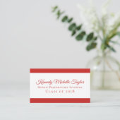 はっきりしたコンテンポラリーモダン任意の色 コーリングカード (スタンド正面)