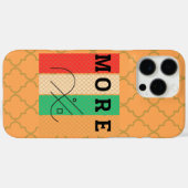 はっきりしたコントラストとジオメトリ Case-Mate iPhoneケース (裏面 (横))