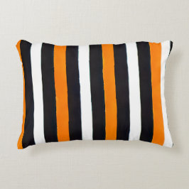 はっきりしたコントラストストライプ供述枕 アクセントクッション