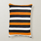 はっきりしたコントラストストライプ供述枕 アクセントクッション (裏面(縦))