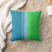 はっきりしたコントラスト抽象芸術 クッション (ブランケット)