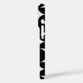 "はっきりしたコントラスト：白黒iPhone 16 Proカバー" Case-Mate iPhoneケース (裏面 / 左)