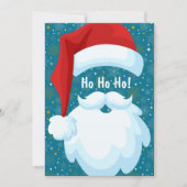 はっきりしたサンカスタマイズタ写真クリスマス シーズンカード (正面)