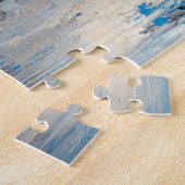 はっきりしたシャム絵を描猫 ジグソーパズル (側面)