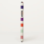 はっきりしたストライプモノグラム Case-Mate iPhoneケース (裏面/右)