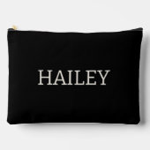 はっきりしたストライプ アクセサリーポーチ (正面)