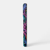 はっきりしたストライプ:Leopard Print Abstraction iPhoneケース (左側面)