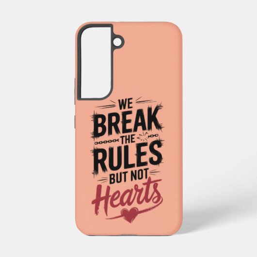 はっきりしたタイポグラフィやる気を起こさせる引用文 SAMSUNG GALAXYケース (裏面)