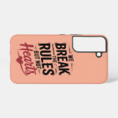 はっきりしたタイポグラフィやる気を起こさせる引用文 SAMSUNG GALAXYケース (裏面横)