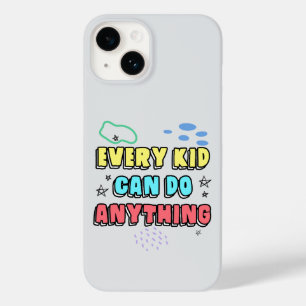 はっきりしたタイポグラフィデザイン子供へ Case-Mate iPhone 14ケース