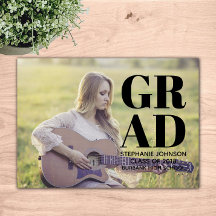 はっきりしたタイポグラフィ写真の卒業 |黒