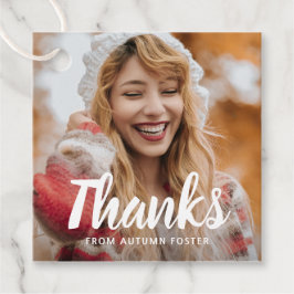 はっきりしたタイポグラフィ写真モダン卒業 フェイバータグ