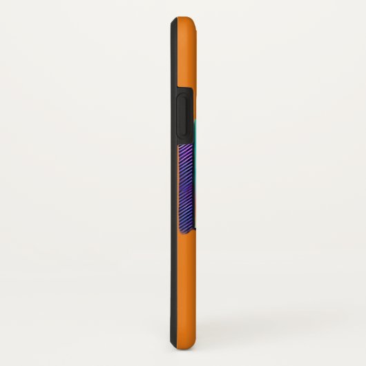 はっきりしたタイポグラフィ電話カバーグラデーション「限定 Case-Mate iPhoneケース (裏面/右)