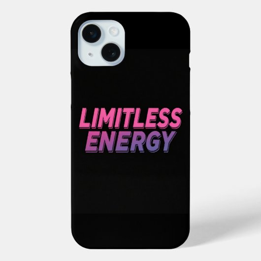 はっきりしたタイポグラフィ電話カバーグラデーション「限定 Case-Mate iPhoneケース (裏面)