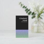 はっきりしたデザイン 名刺 (スタンド正面)