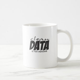 はっきりしたデータは答えです コーヒーマグカップ