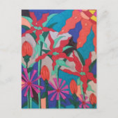 はっきりしたナイトガーデン ポストカード (正面)