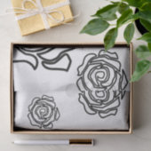'はっきりしたバラ'ティッシュペーパー 薄葉紙 (ギフト)