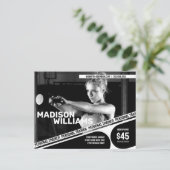 はっきりしたパーソナルトレーナー写真 ポストカード (スタンド正面)