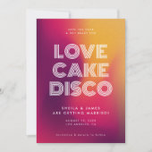 はっきりしたピモダンクク黄色グラデーシ結婚スコ セーブザデート (正面)