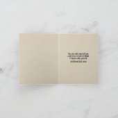 はっきりしたファンキーカラフルフローラダークシック サンキューカード (内部)