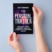 はっきりしたフィットネストレーナ男らし チラシ (ハンドル)