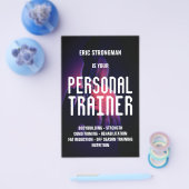 はっきりしたフィットネストレーナ男らし チラシ (シングル)