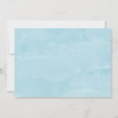 はっきりしたフォントシンプル写真Save the Date セーブザデート (裏面)