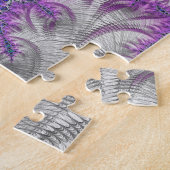 はっきりしたフラカラフル鮮やかファンキールトリップ（幻覚体験）のようなタル緩和曲線 ジグソーパズル (側面)