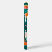 はっきりしたフローラハートかわいいインスピリシティ名ケース Case-Mate iPhoneケース (裏面 / 右)