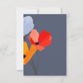 はっきりしたフローラポップサンキューカード サンキューカード (裏面)