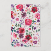 はっきりしたフローラ詳細エンクロージャカード エンクロージャーカード (裏面)