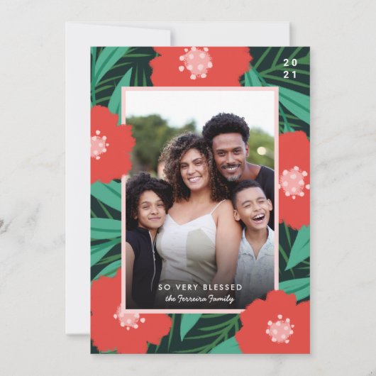 はっきりしたフローラ賛美フレーム シーズンカード (正面)