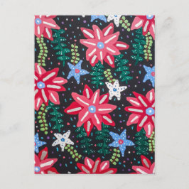 はっきりしたフローラ配置 ポストカード