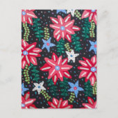 はっきりしたフローラ配置 ポストカード (正面)