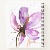 はっきりしたフローラ静脈 ノートブック (裏面)