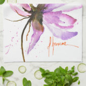 はっきりしたフローラ キッチンタオル (折り畳み)