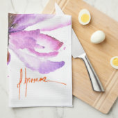 はっきりしたフローラ キッチンタオル (四つ折り)