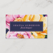 はっきりしたフローラ | ザスポッテッドオリーブ | 名刺 (正面)