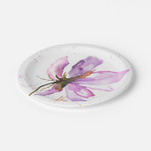 はっきりしたフローラ ペーパープレート (アングル)