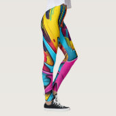 はっきりしたプリント、ソフトフィット – レギンス発売中! レギンス (右)