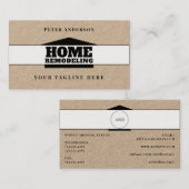 はっきりしたプロフェッショナルインスパイア名刺 名刺 (正面/裏面)