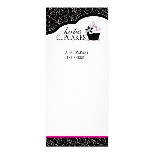 はっきりしたベーカリーラックカード ラックカード (正面)