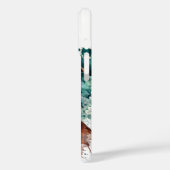 はっきりしたボクサーの水色 Case-Mate iPhoneケース (裏面 / 左)