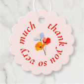 はっきりしたポピーカラフルありがとう フェイバータグ (正面)